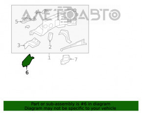 Защита арки боковая передняя правая Toyota Sequoia 08-16 OEM