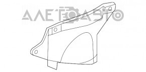 Protecția motorului, arc stânga, Lexus ES350 07-12, nou, original OEM