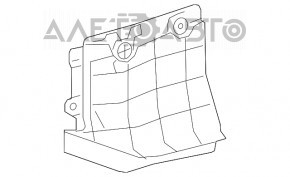 Protecția arcului lateral stânga Toyota Camry v70 18- nou OEM original