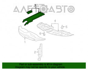 Capacul motorului dreapta Lexus ES350 07-12 nu este disponibil