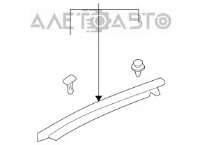 Garnitură aripă capotă - aripă dreapta Lexus ES350 07-12