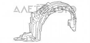 Bara de protecție față dreapta Lexus Hs250h 10-12