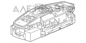 Selector cutie de viteze Acura MDX 16 butoane de restyling