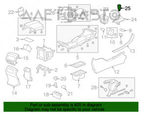 Ручка МКПП Honda Accord 13-17