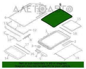 Garnitura panoramica pentru BMW X3 G01 18-21