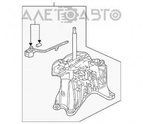 Шифтер КПП Honda Civic X FC 16-21