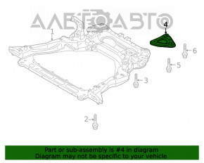 Capacul de protecție a motorului din față, dreapta, pentru Nissan Rogue 21-23, fabricat în SUA.