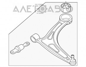 Maneta inferioara fata stanga Hyundai Sonata 20 - nou original OEM