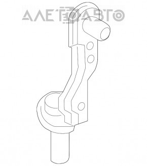 Suportul de subramă frontal stânga Nissan Sentra 15-19 nou OEM original