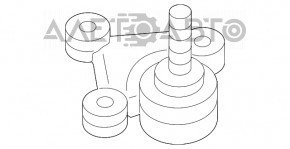 Rulmentul de direcție stânga pentru Hyundai Sonata 15-17, nou, original OEM