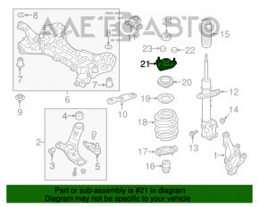 Suport amortizor față dreapta Kia Sorento 10-15