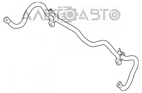 Stabilizatorul frontal Nissan Rogue 21 construit în SUA