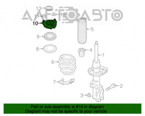 Suportul amortizorului din față dreapta Hyundai Tucson 16-18, nou, original OEM.