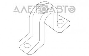 Suportul de fixare a stabilizatorului frontal dreapta Nissan Leaf 11-17