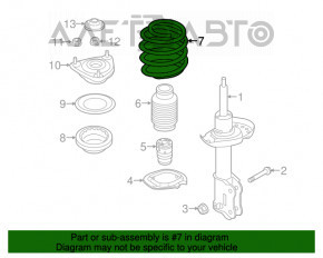 Arcul frontal stânga Kia Niro 17-22 HEV