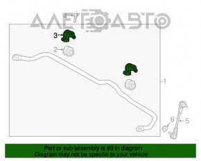 Suportul de fixare a stabilizatorului frontal stânga pentru Hyundai Tucson 16-20