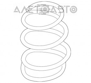 Arc spate dreapta Nissan Rogue Sport 17-19 FWD