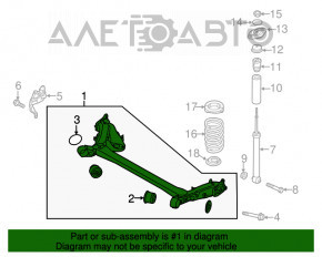 Bara spate Kia Soul 14-19