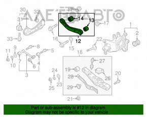 Maneta transversală spate dreapta pentru Hyundai Tucson 16-20, nouă, originală OEM.