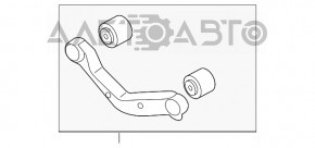 Рычаг верхний задний левый Hyundai Sonata 16-17 hybrid usa