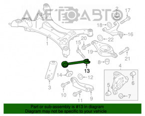 Maneta longitudinală spate stânga Nissan Murano z51 09-14 nouă originală OEM