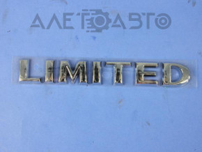 Emblema LIMITATĂ pentru ușa portbagajului Jeep Grand Cherokee WK2 11-14