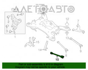 Maneta spate stânga inferioară Infiniti Q50 14- nou OEM original