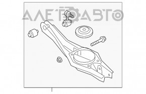 Maneta arc spate stanga Hyundai Elantra AD 17-20 sport nou original OEM