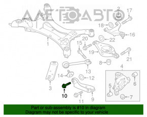 Filet de direcție pentru Infiniti JX35 QX60 13- lungime