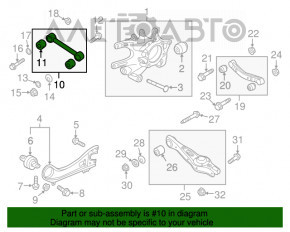 Maneta transversală spate dreapta Hyundai Santa FE Sport 17-18 restilizat AWD