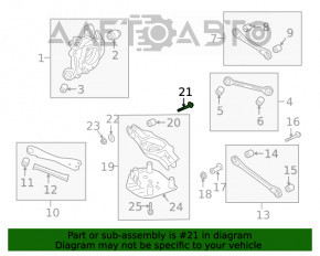 Piuliță de roată Kia Niro 17-22 90mm