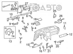 Труба подторпедная усиление Lexus IS200 IS300 99-05