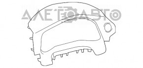 Panoul de instrumente al bordului pentru Lexus CT200h 11-17