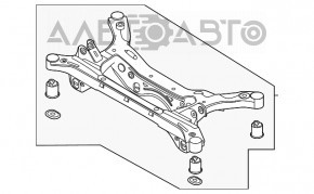 Bara spate pentru Hyundai Sonata 20-