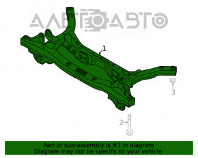 Bara spate pentru Hyundai Elantra AD 17-20 sport