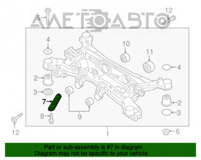 Capacul spate al suportului drept al Hyundai Santa FE 19-20