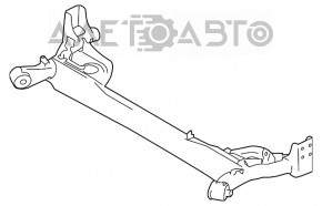 Bara spate Nissan Versa Note 13-19