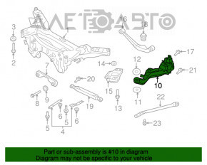 Capac spate stânga Nissan Rogue Sport 17-19