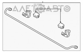 Stabilizator spate Hyundai Elantra AD 17-20 sport