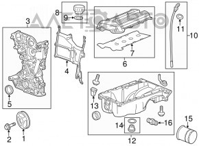 Palet de ulei Chevrolet Volt 11-15