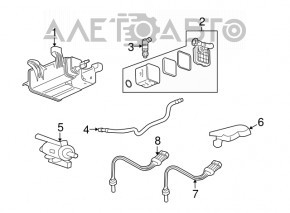 MAP sensor Chevrolet Volt 11-15 новый OEM оригинал