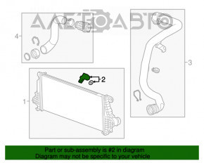 Senzor de amplificare GMC Terrain 18 - nou original OEM