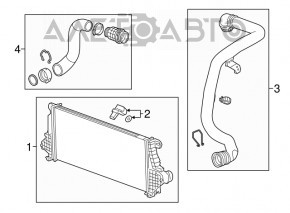 Senzor de amplificare GMC Terrain 18 - nou original OEM