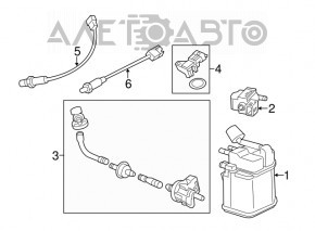 Лямбда-зонд второй Buick Encore 13-19