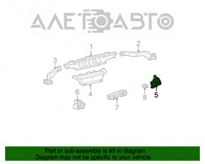 Conducta de aerisire dreapta pentru Lexus IS200 IS300 99-05