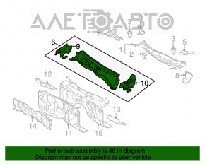 Suport stergator metalic Lexus GS300 GS350 GS430 GS450h 06-11