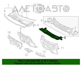 Paletă de ștergătoare metalice Lexus Lexus RX350 RX450h 10-15