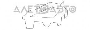 Garnitura grilei stergatoarelor dreapta Toyota Prius 50 16- noua originala OEM