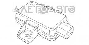 Blocul de control al presiunii în anvelope TPMS pentru Dodge Durango 11-12