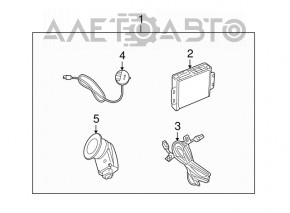 PARKING DISTANCE CONTROL Dodge Journey 11-